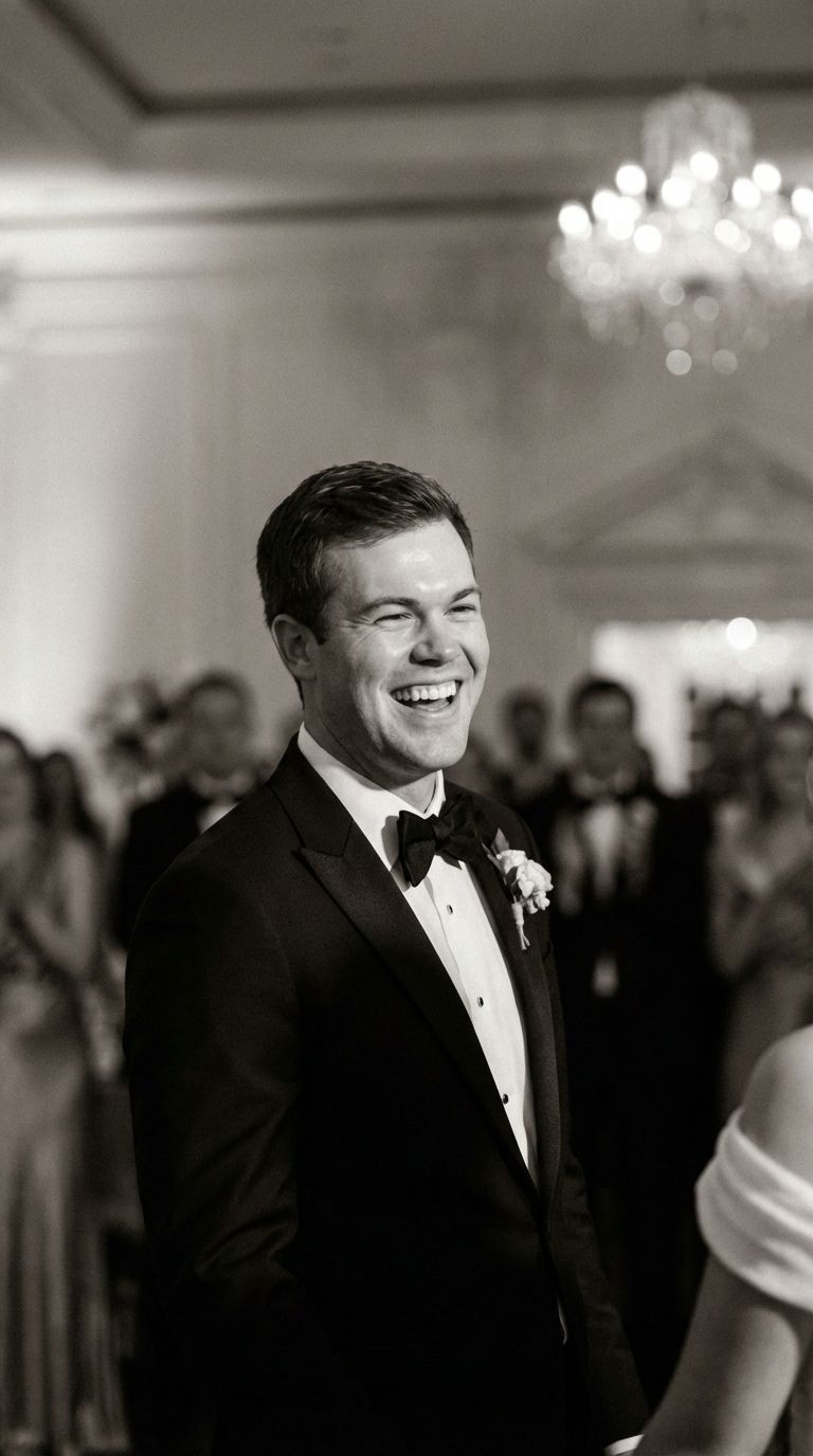 Braut in eleganter Drehung